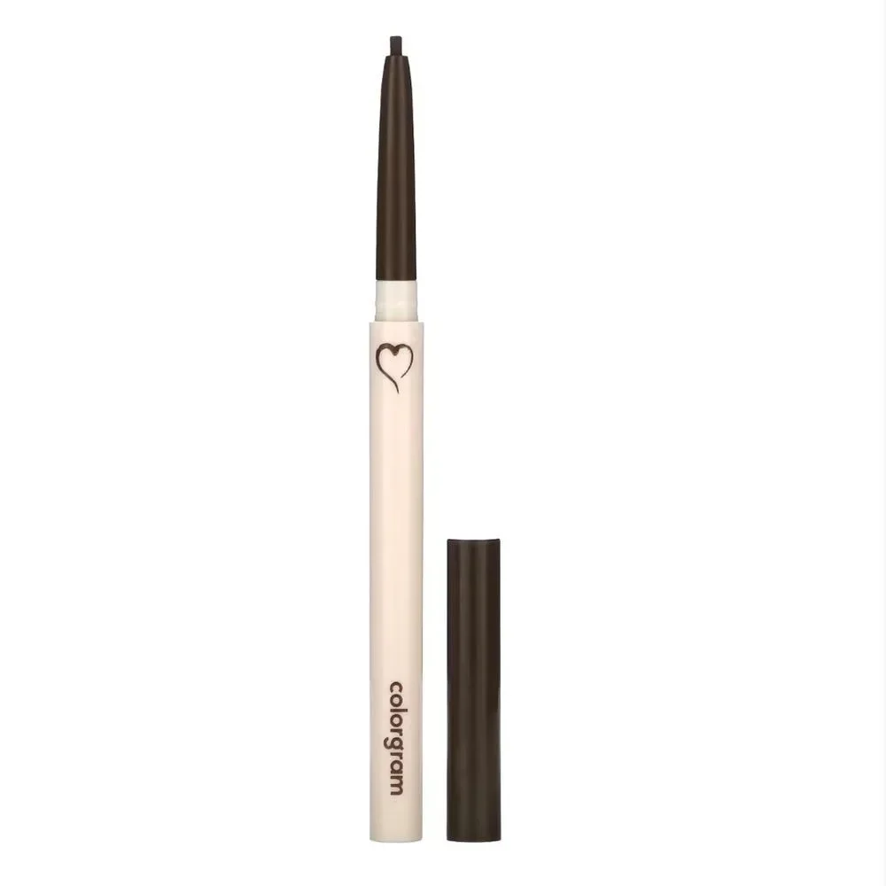 Eyeliner Shade Re-Forming Slim Pencil Liner 02 Dark Brown, 0.004 oz (0.12 g) E1
